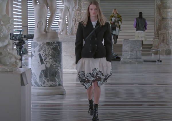 What Went Down at Louis Vuitton's First Physical Fashion Show of