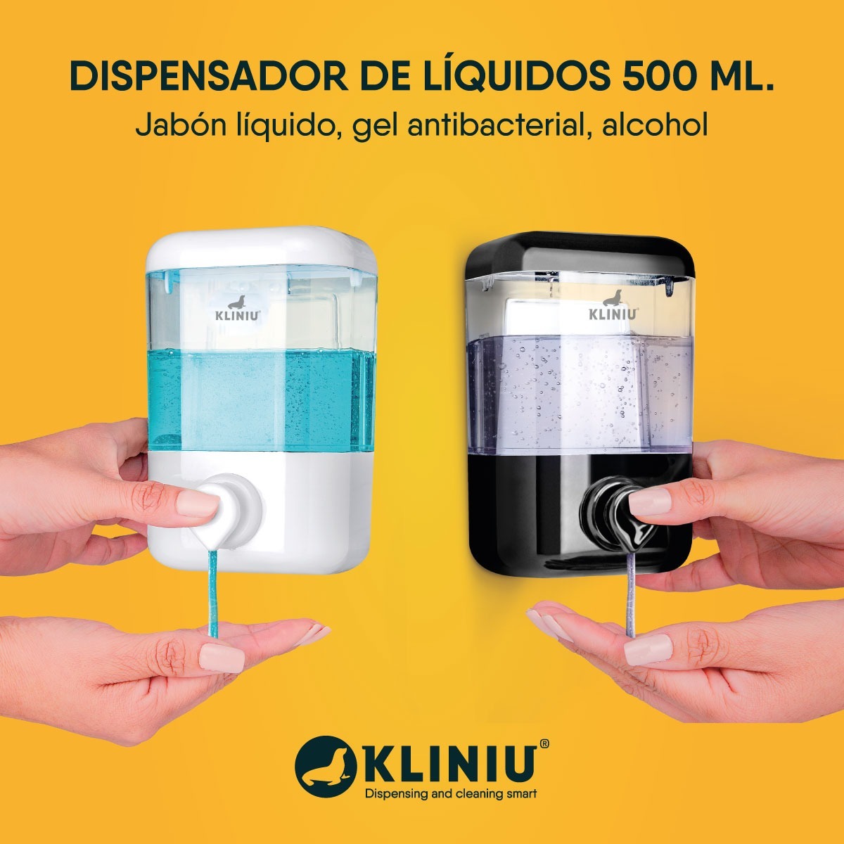 Dispensador de Jabón de 500 ml - Kliniu