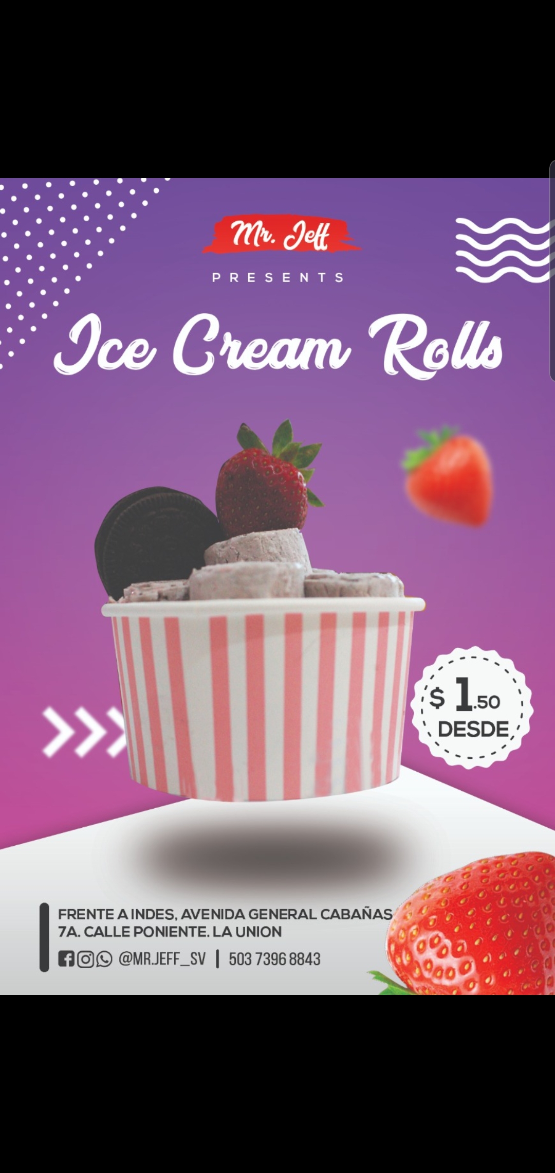 Mr. Jeff Ice Cream Rolls | ConnectAmericas