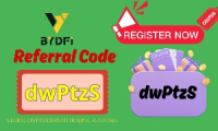 The BYDFi Update Referral Code