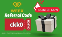 WEEX Referral Code (ckk0) – 50% Fee Off