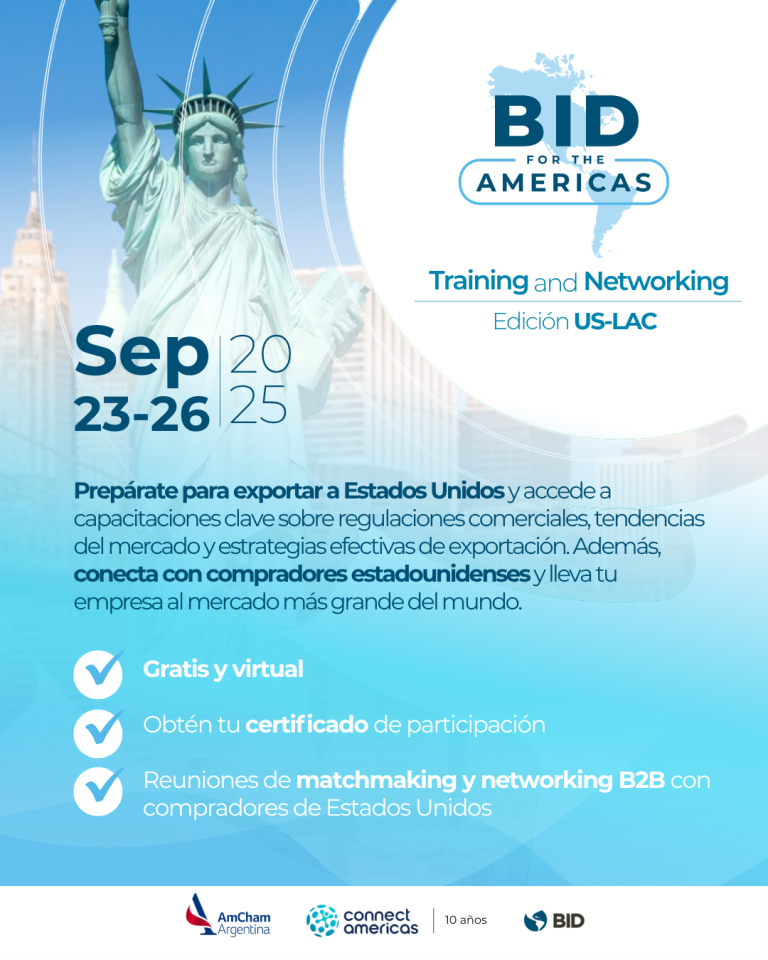 BID for the Americas: Training & Networking: US-LAC / Conéctate con EE.UU