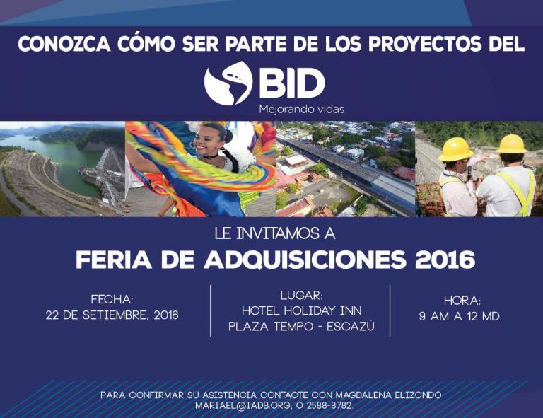 Feria de Adquisiciones 2016
