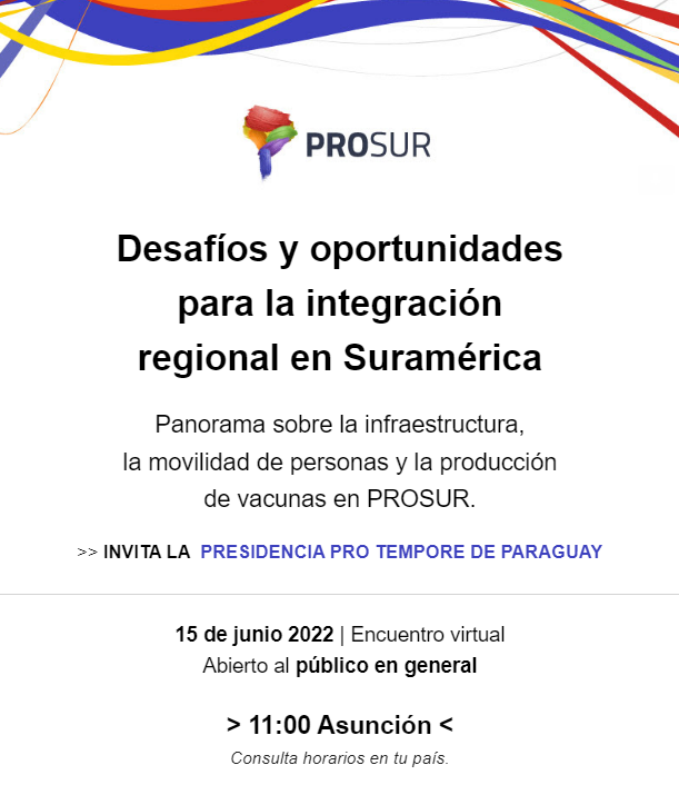 Foro: Desafíos y oportunidades para la integración regional en Suramérica