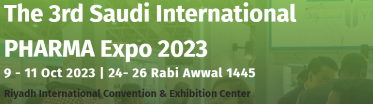 The 3rd Saudi International PHARMA Expo 2023.