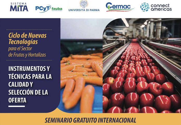 Ciclo de nuevas tecnologías para la industria de Frutas y Hortalizas: Instrumentos y técnicas para la calidad y selección de la oferta
