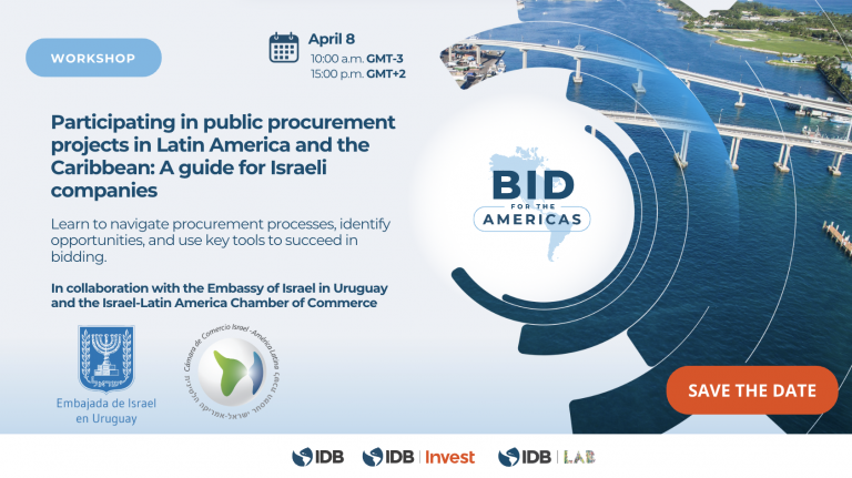Participating in public procurement projects in Latin America and the Caribbean: A guide for Israeli companies