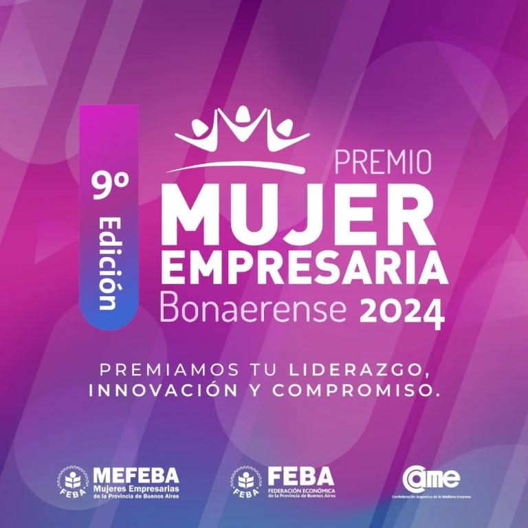 Premio Mujer Empresaria bonaerense 2024
