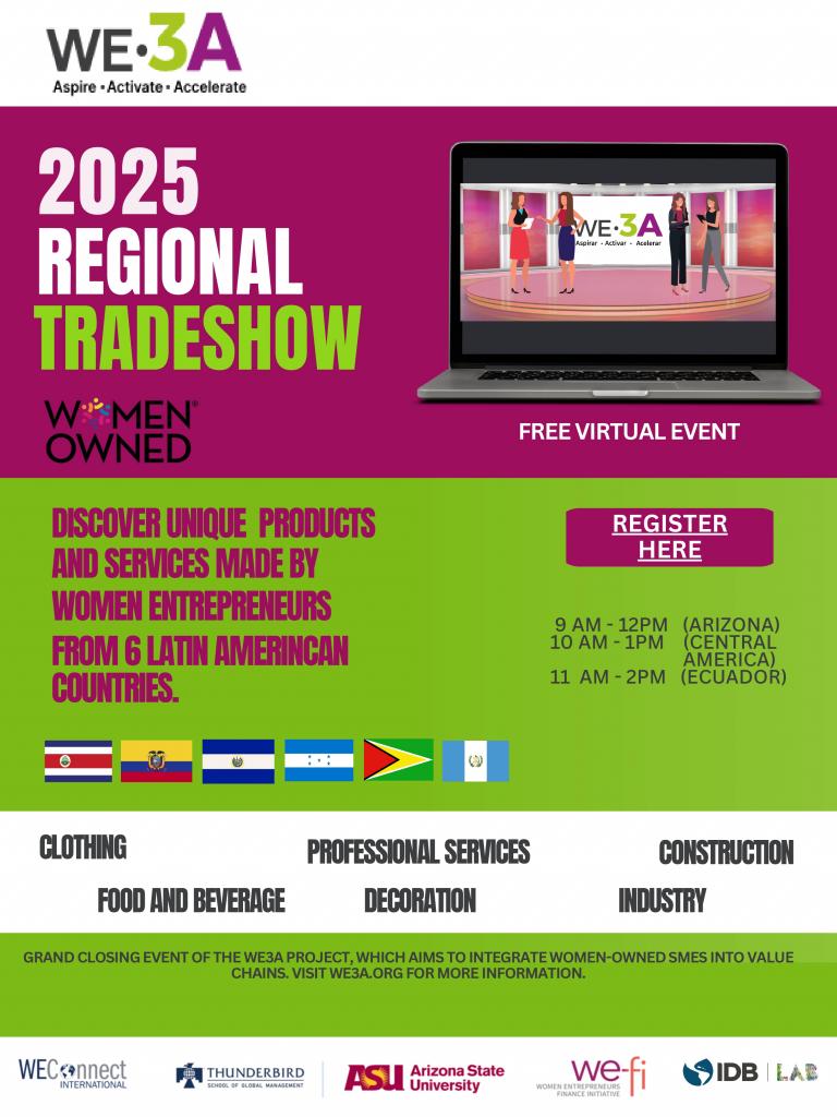 2025 Regional Tradeshow - Women Owned