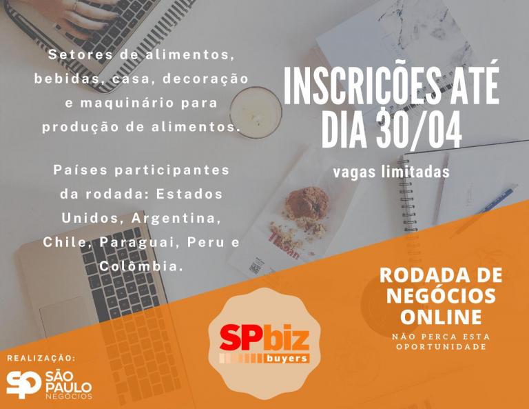 RODADA DE NEGÓCIOS INTERNACIONAL - BIZ BUYERS