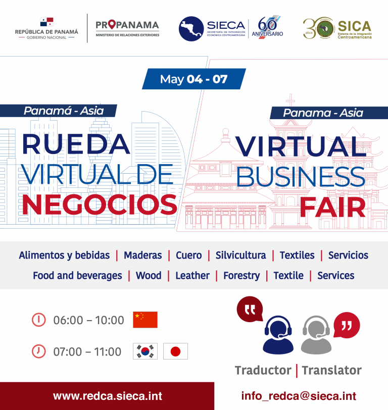 Rueda Virtual de Negocios entre Panamá y Asia