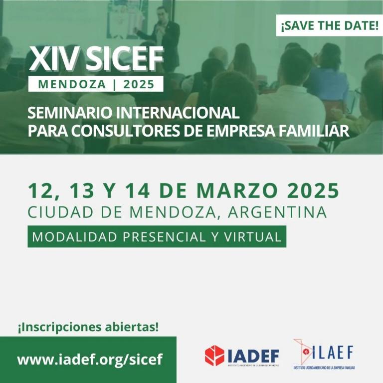 XIV SEMINARIO INTERNACIONAL DE CONSULTORES DE EMPRESA FAMILIAR