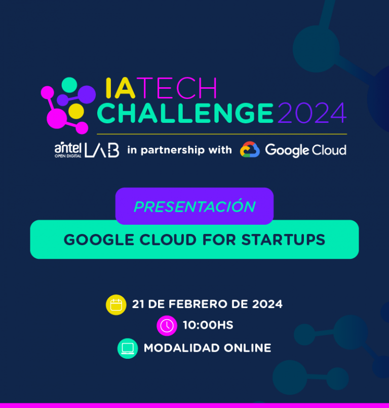Presentación Google Cloud for Startups