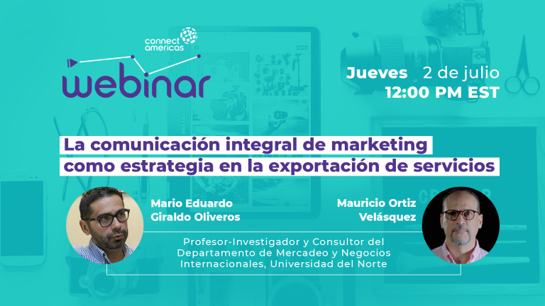 WEBINAR: La comunicación integral de marketing como estrategia en la exportación de servicios