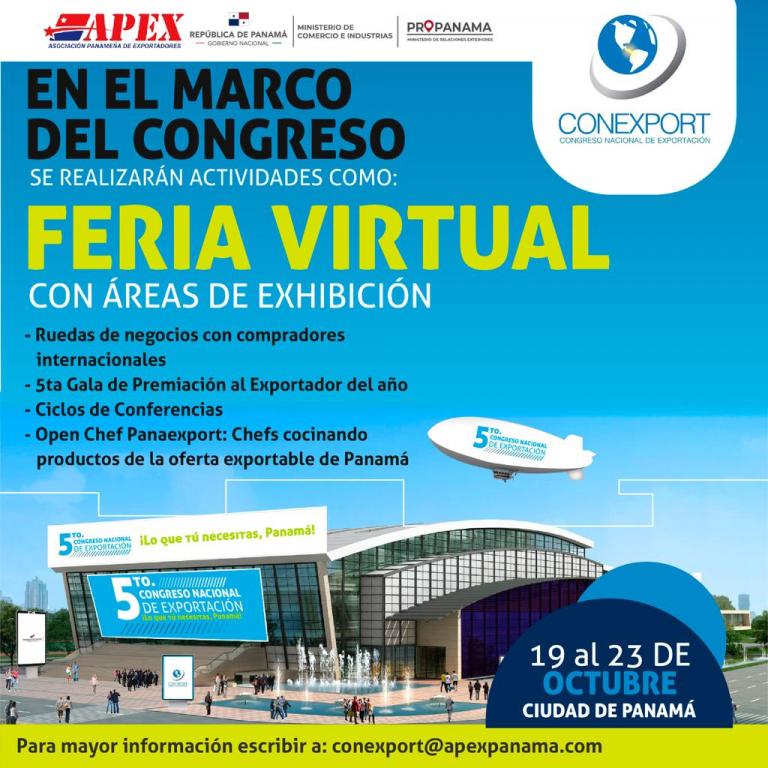 5to Congreso Nacional de Exportación "CONEXPORT 2020"