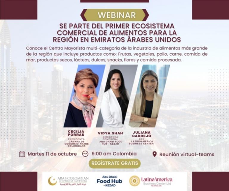 Se parte del primer ecosistema comercial de alimentos para la región en Emiratos Árabes Unidos