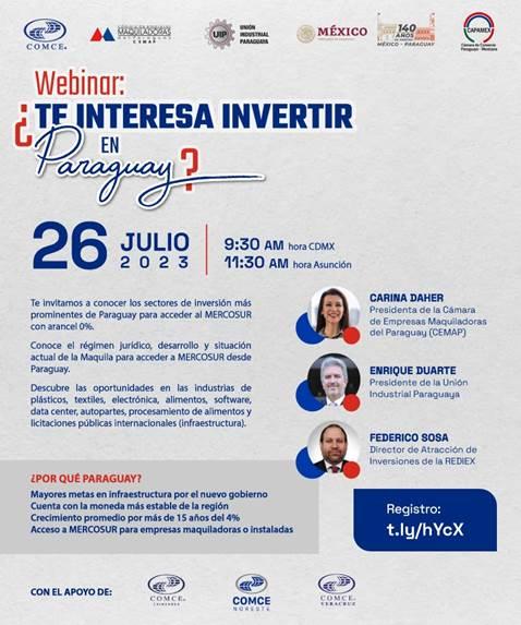 ¿Te interesa invertir en Paraguay?
