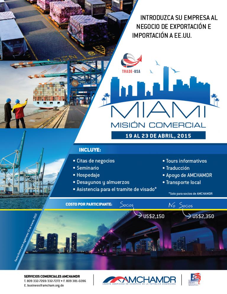 Misión Comercial de la AMCHAM República Dominicana a Miami
