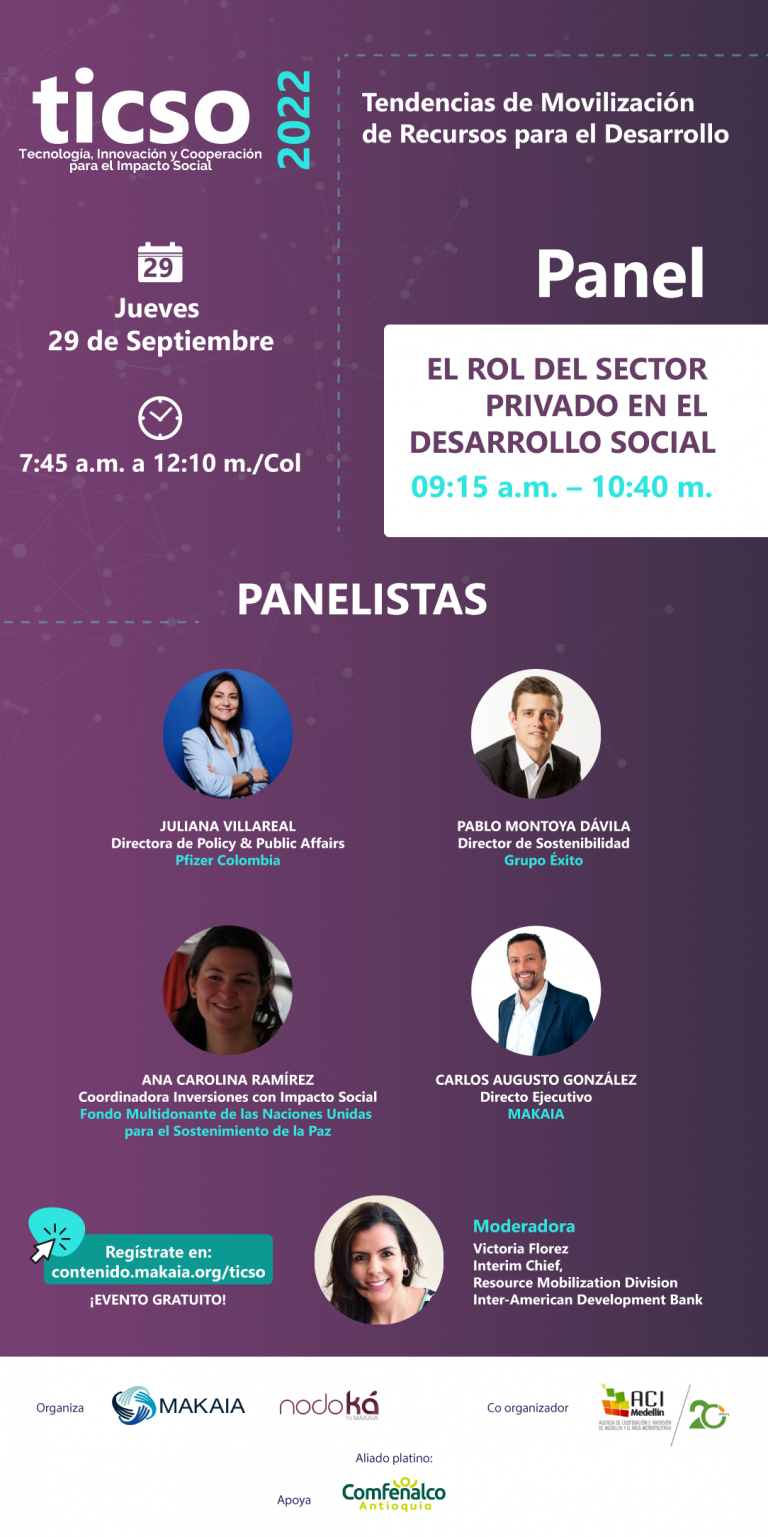 Webinar: TICSO - El rol del sector privado en el desarrollo social