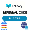 IPFoxy Referral code "kuB699" Get 10% Off on First Proxy's picture